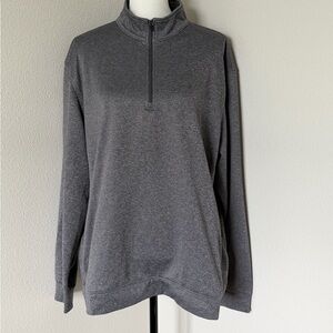 PGA Tour Gray Lightweight Quarter Zip Jacket